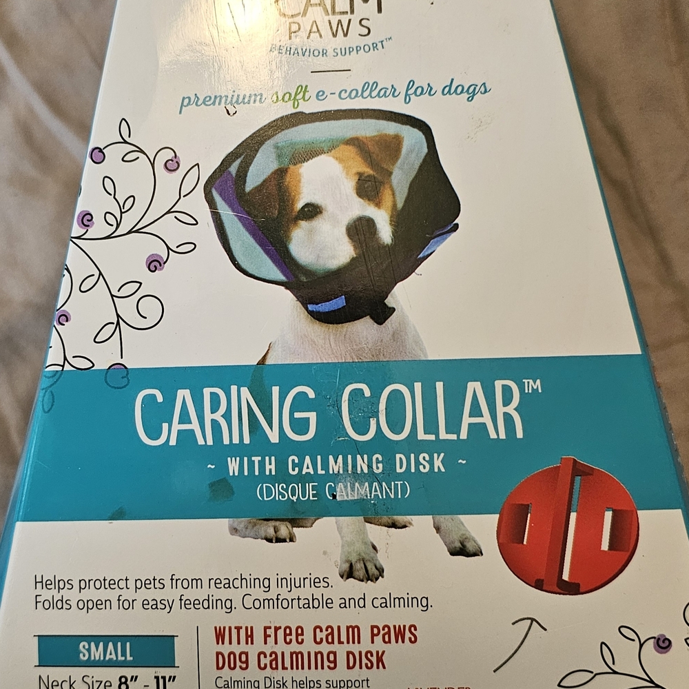 Blue Caring Collar for Dogs